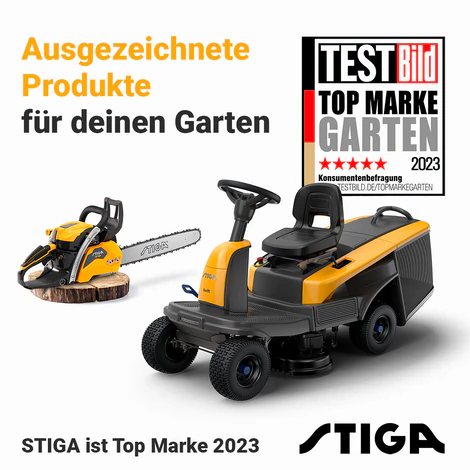 Stiga Rasentraktor Rasenmäher Park Frontmäher im Stiga Online Shop kaufen